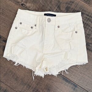 Aeropostale Women's Distressed Jean Shorts size 00